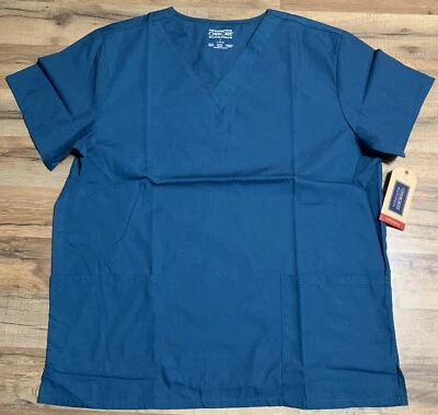 Authentic Unisex Scrubs Top Cherokee Workwear Shirt Size Large L - Image 1 of 2