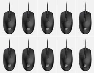 10x Wired USB Mouse For PC Laptop Computer OpticalScroll Joblot For HP Acer DELL - Picture 1 of 5