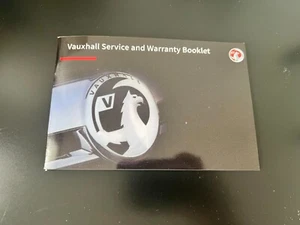 BRAND NEW VAUXHALL SERVICE BOOK BLANK GENUINE COVERS ALL MODELS CORSA, COMBO - Picture 1 of 3