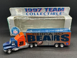 Chicago Bears Replica Transporter Matchbox White Rose 1:80 DieCast 1997 Limited - Picture 1 of 20