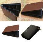Soft Pen Pouch/Cases Black/Coffee PU leather for 12/48 Pens Holder Handmade