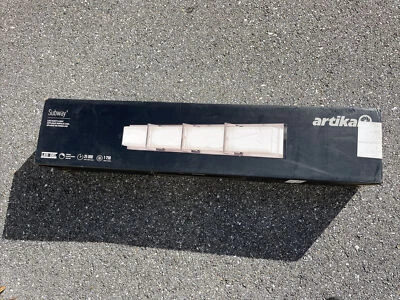 Artika Subway 35 in. Chrome LED Dimmable Vanity Light Bar - TRK4SUB-ON - Image 1 of 4