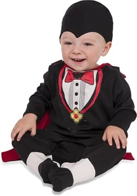 Toddler Tiny Vampire Count Dracula Costume Size 2-4 - Image 1 of 2