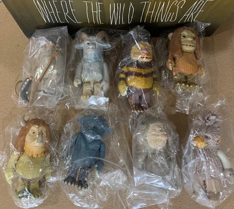 WHERE THE WILD THINGS ARE 100% KUBRICK MEDICOM COMPLETE 8 FIGURE SET NEW 2009 Cover