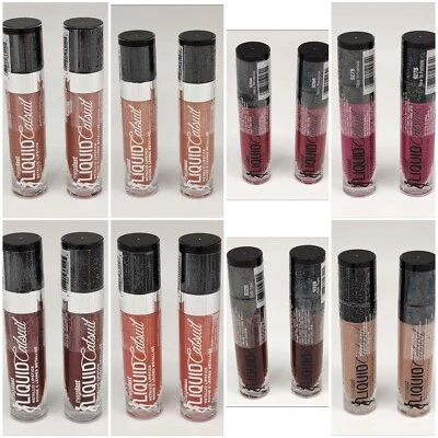 WetnWild Mega Last Liquid Catsuit High Shine Metallic or Matte Lipstick U PICK - Image 1 of 4
