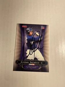 Colorado Rockies JORDAN PACHECO Signed Card - Picture 1 of 1