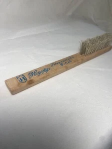 Vintage Hagerty Horsehair Silver Brush Polish Remover Gentle Bristles Used - Picture 1 of 5