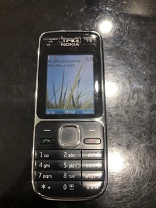 Nokia C2-01 czarna odblokowana koszerna oznaczona bez internetu lub gier tylko połączenia i SMS - Zdjęcie 1 z 4