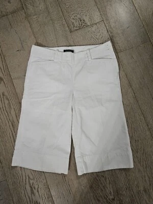 Women's Ralph Lauren white Denim Gouchos/culottes/Bermuda Shorts Sz 8 - Image 1 of 4