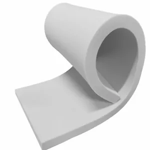 Espuma para tapicería de color blanco firme media de alta densidad - todos los tamaños disponibles - Imagen 1 de 12