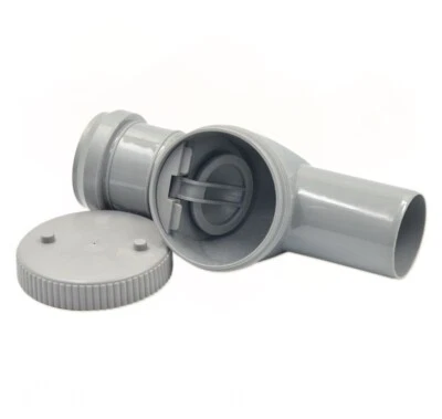 2" 50mm Check Non-Return AntiFlood Flap Valve Backwater Prevented Sewer Drainage - Image 1 of 4