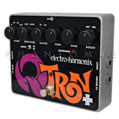 Electro-Harmonix Q-Tron+ Plus Envelope Filter EHX Guitar Effects Pedal - NEW - Image 1 of 3