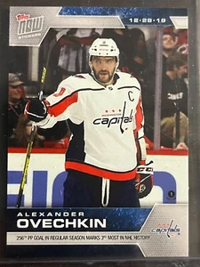2019-20 Topps Now NHL Sticker #112 Alex Ovechkin Washington Capitals - Picture 1 of 2