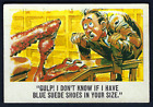 A & B C GUM - YOU'LL DIE LAUGHING (COLOUR) - #17 GULP! DON'T KNOW IF I HAVE BLUE