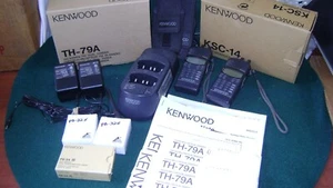 KENWOOD TH-79A Handheld Package All to Go AS IS $169.95 With Free Shipping - Zdjęcie 1 z 16