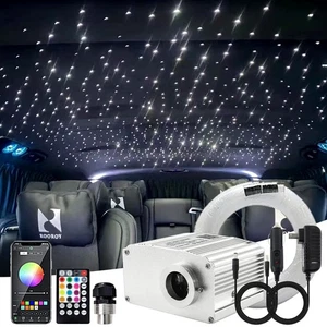 10W Twinkle 400pcs Starlight Headliner Kit, 0.03in9.8ft Fiber Optic Star Ligh... - Picture 1 of 5