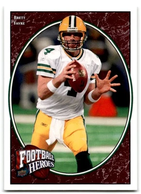 2008 Brett Favre Upper Deck Heroes - Green Bay Packers - Image 1 of 2