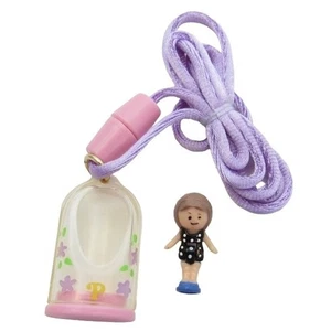 Polly Pocket 1990 Lulu in her Necklace Pendant Bluebird Toys - Picture 1 of 1