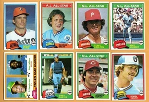 1981 Topps Complete Baseball Set (726) In Binder w/Pages Gibson Raines - Picture 1 of 3