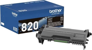 Cartucho de tóner negro original Brother TN-820 - Rendimiento de 1000 páginas - Nuevo sellado - Imagen 1 de 3