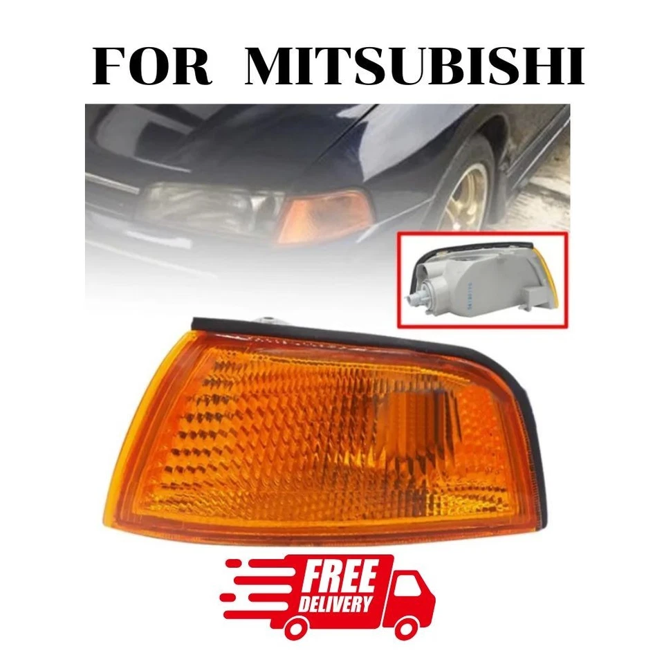 Corner Lamp Light LH Left Fit Mitsubishi Lancer Mirage Sedan 1997 98 99-2001 - Image 1 of 4