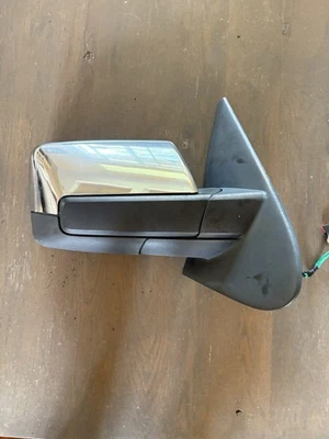 Espejo retrovisor plegable eléctrico cromado Lincoln Navigator 2007-2013 pasajero lado derecho OEM Foto 1 de 4