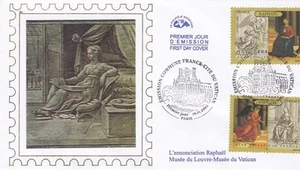 FRANCE 2005 FDC EMISSION COMMUNE FRANCE CITE DU VATICAN YT 3838 ET 3839 - Imagen 1 de 1