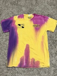 Camisa Vaquera Bebop Para Hombres Anime Tie Dye Amarilla Talla Mediana Manga Corta Adulto BANG - Imagen 1 de 2