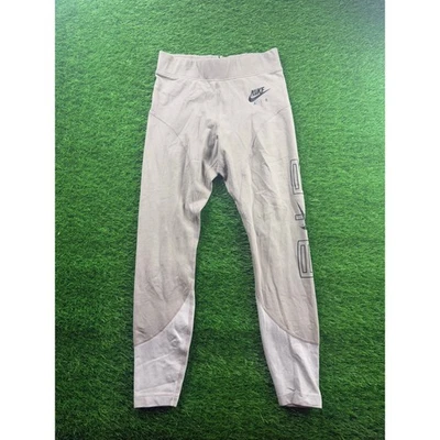 Nike Air Leggings Tg M Grigio Vita Alta Compressione Pantaloni Sportivi Donna Palestra - Immagine 1 di 4