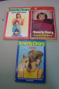 Beverly Cleary Ramona the Brave, Strider, Ramona & Her Mother 3 Book Lot - Bild 1 von 5