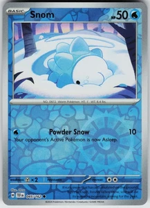 Pokemon Snom 045/162 SV05: Temporal Forces NM Reverse Holo card - Picture 1 of 2