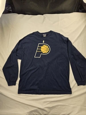 Camisa Indiana Pacers Para Hombres 2XL NBA Baloncesto Manga Larga Colección Exclusiva Foto 1 de 4