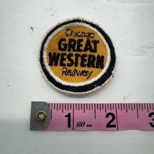 Vintage Chicago Great Western Railway 2” Patch Railroad - Picture 1 of 2