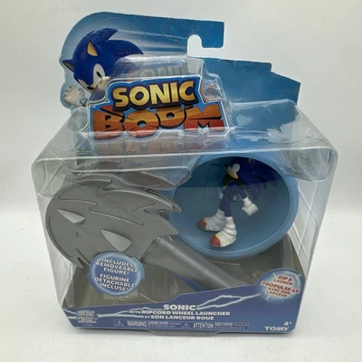 Sonic The Hedgehog con lanzador Ripcord Sonic Boom TOMY Toys Toys R Us exclusivo Foto 1 de 4