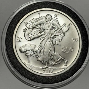 Zombucks Walker Zombie Rare Collector Coin 1 Troy Oz .999 Fine Silver Round Art - Picture 1 of 8