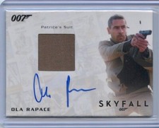 2017 James Bond Archives Final Edition OLA RAPACE Relic & Autograph /250