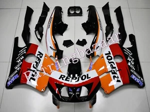 Fit for CBR250RR 1990-1994 Orange Red Black repsol ABS Injection Fairing Kit - Picture 1 of 7