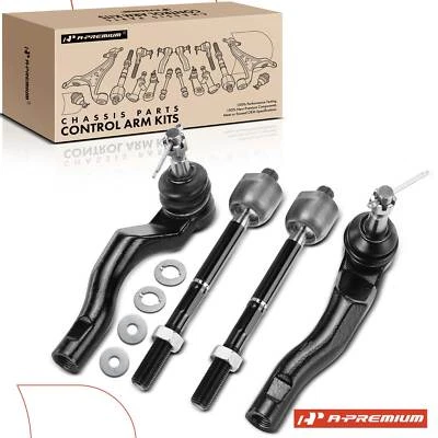 A-Premium 4x Front Inner Outer Tie Rod for Lexus LS460 2009-2017 LS600h AWD Only - Image 1 of 4