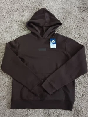 Sudadera con capucha Skechers Boys XL marrón oscuro SKH335 NUEVA CON ETIQUETAS Foto 1 de 4
