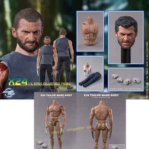 Soosootoys Wolverine Logan Wolverine SST004 1/6 X24 Action Figure 2 head - Picture 1 of 5