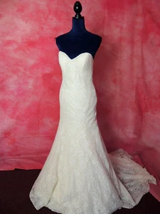 Gold Jasmine Collection Wedding dress size 16 ex sample - Picture 1 of 9