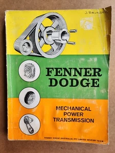 MANUAL DE TRANSMISIÓN DE POTENCIA MECÁNICA FENNER DODGE - Imagen 1 de 11