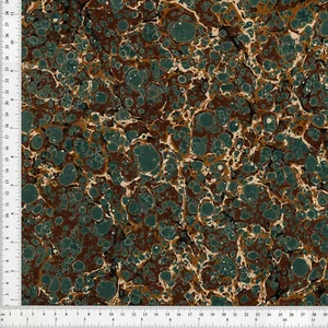 Handmarmoriertes Papier zum Buchbinden und Restaurieren 48x67cm 19x26in Serie d356 - Bild 1 von 1