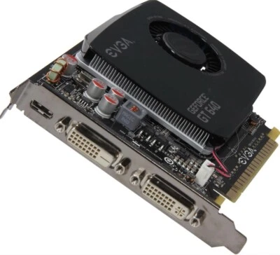 EVGA NVIDIA GeForce GT 640 04G-P4-2647-KR 4GB DDR3 PCI Express 3.0 Video Card - Image 1 of 4