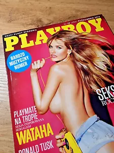 Playboy 10/2014 (Polish) - Izabella Wasiniewska, Donald Tusk, Iggy Pop - Picture 1 of 10