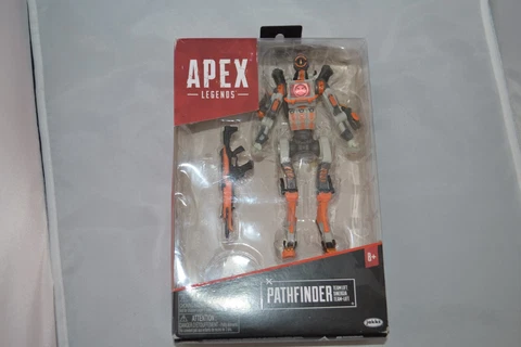 NEW NIB Sealed Apex Legends Series 4 Pathfinder Action Figure Team Lift Robot Cover