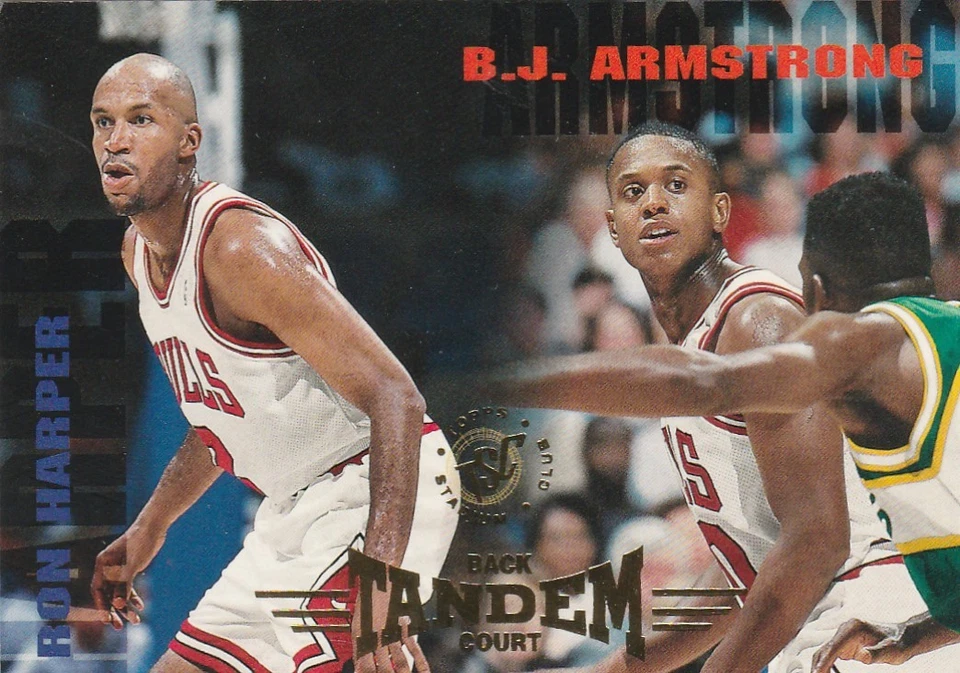 FREE SHIPPING-MINT-1994-95 Stadium Club Chicago Bulls #276 B.J Armstrong/ Harper - Image 1 of 1
