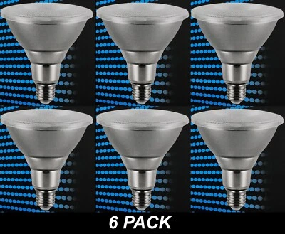 6 x OSRAM LED PAR38 Floodlight Globes Bulbs 12W 240V E27 Cool Daylight 6500K - Image 1 of 4