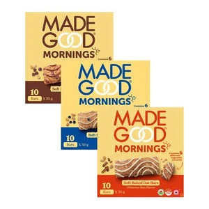 MadeGood Mornings Soft-Baked Oat Bars Variety Pack (Variety) - Picture 1 of 8
