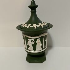 Vintage Arnels Ceramic Jar Urn Vase with Lid Roman Greek Signed